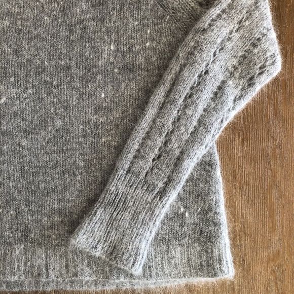 Moda International Sweater Womens Size L Long Sleeve Pullover Open Knit Boxy - Picture 9 of 10